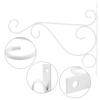 Iron Plant Hanger Wall Hanging Bracket Flower Hook for Home Garden Decoration 25*21cm