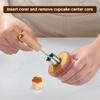 Cupcake Corer Stainless Steel Cupcake Hole Cutter for Filling Pastry Corer Digging Holes Tools Baking Accessories