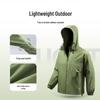 JEANSWEST LIFE Men's Hooded Windproof Waterproof Outdoor Jacket