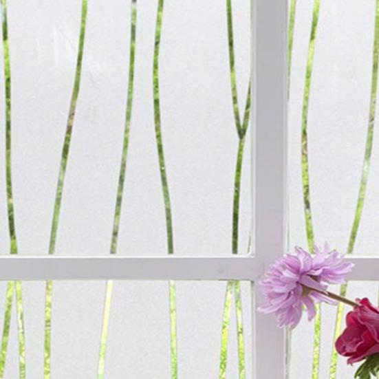 1 рулон оконной пленки, блокирующей УФ-излучение, узор из ПВХ, уменьшает раздражающие блики, винил для окон для общежития