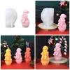 Santa Silicone Molds for Epoxy Resin Candle Soap Plaster Decoration Plaster Silicone Molds for Home Decoration Craft