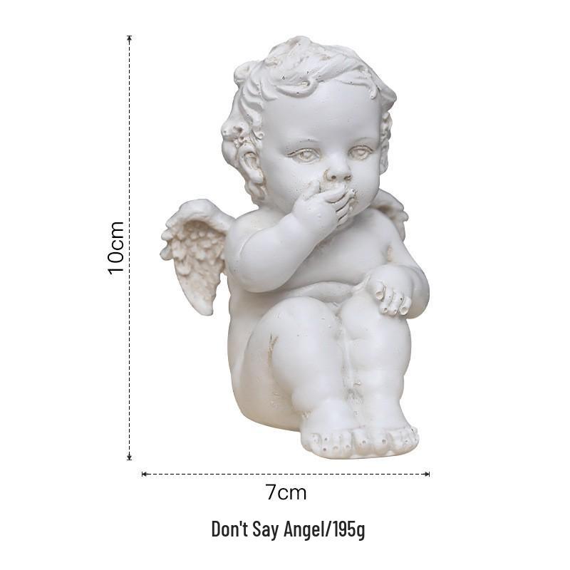 Европейский винтажный подсвечник в виде крыльев ангела для романтической атмосферы в гостиной или ресторане.