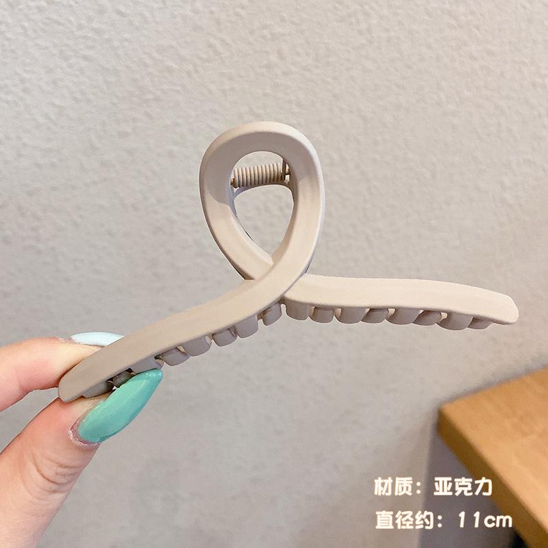 New Women Fashion Metal Geometric Hair Clips Claw Clip Large Acrylic Hair Clip Headband Hairpin Hair Crab Hair Accessories