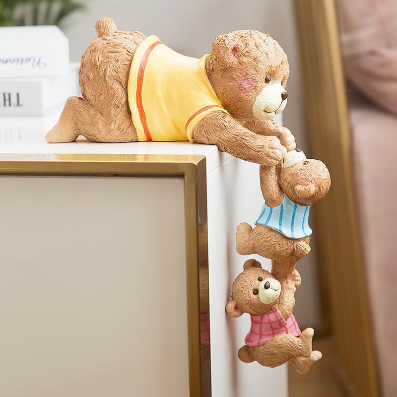 Простые милые кошки, скульптуры из смолы, украшения, подарки на день рождения, поделки, домашний стол, стол, животные, медведи, фигурки, аксессуары, украшение