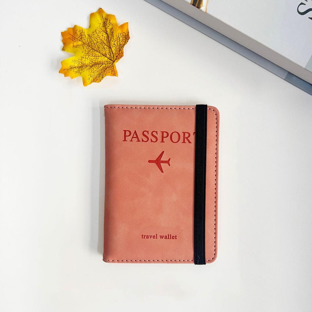 PU Leather Card Holder Passport Holder Passport Bag