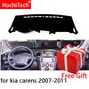 Для kia carens 2007 2008 2009 2010 2011 Автомобильные коврики на панель приборов для автомобилей с правым и левым рулем, коврик-накладка, коврики, аксессуары