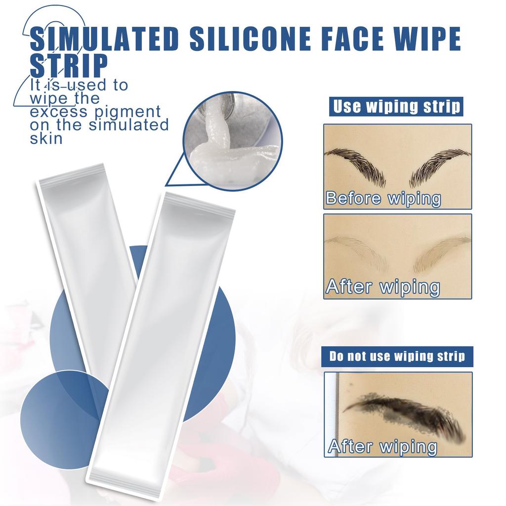 Инструмент для отработки навыков рисования на коже Инструмент для отработки навыков рисования на коже для линии бровей и губ