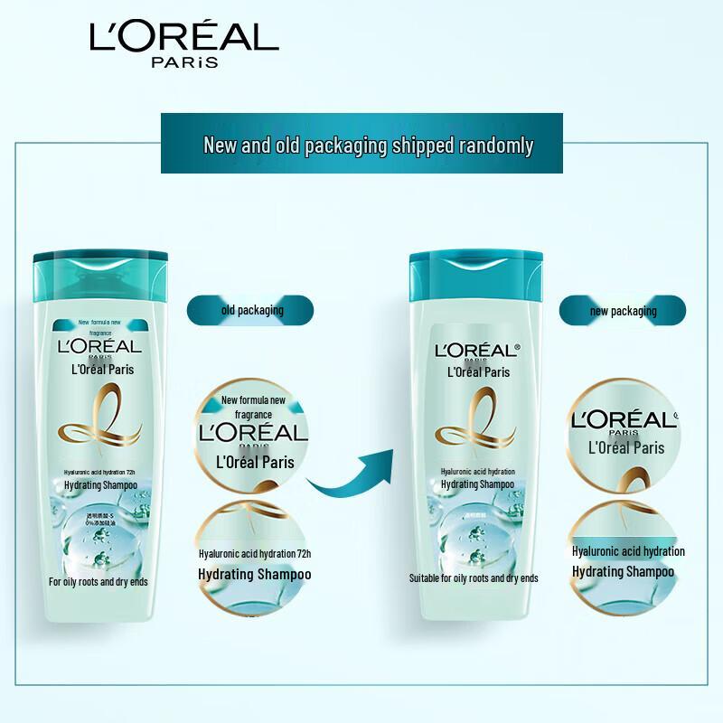 L'Oréal Hyaluronic Acid Hydrating Shampoo & Hair Mask Set