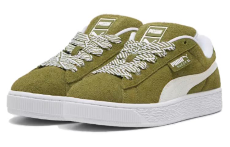 Puma Женский Замшевый XL Мягкий 'Оливково-зеленый'