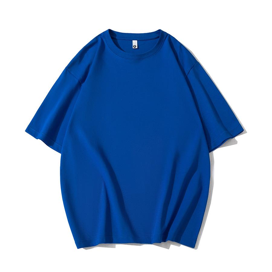 Мужская однотонная футболка свободного кроя Harajuku