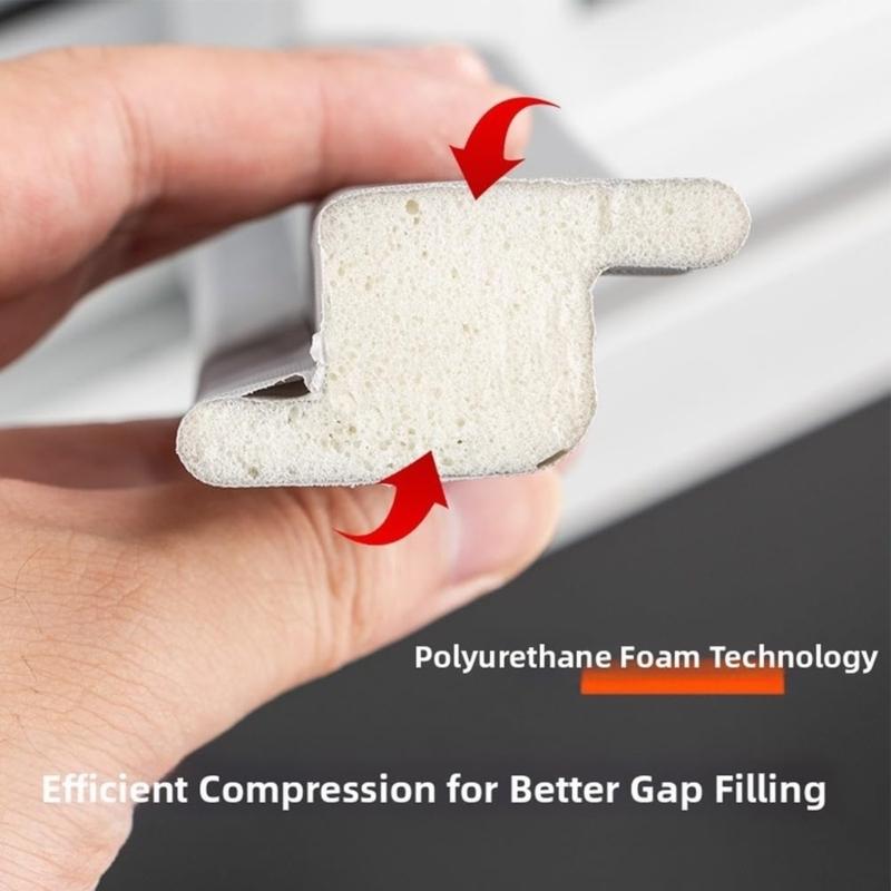 Professional Grade Sealing Strips for Sliding Window Optimized Z Shape Ensures Comfortable Indoor Climate