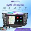 Compatible with 07-12 Toyota RAV4: Navigation Console with Wireless CarPlay, Bluetooth, and DVD Player.