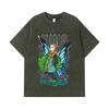 275 GSM Washed T-shirts 100% Cotton Seven Deadly Sins V6 King Print Unisex Heavy Cotton T Shirt