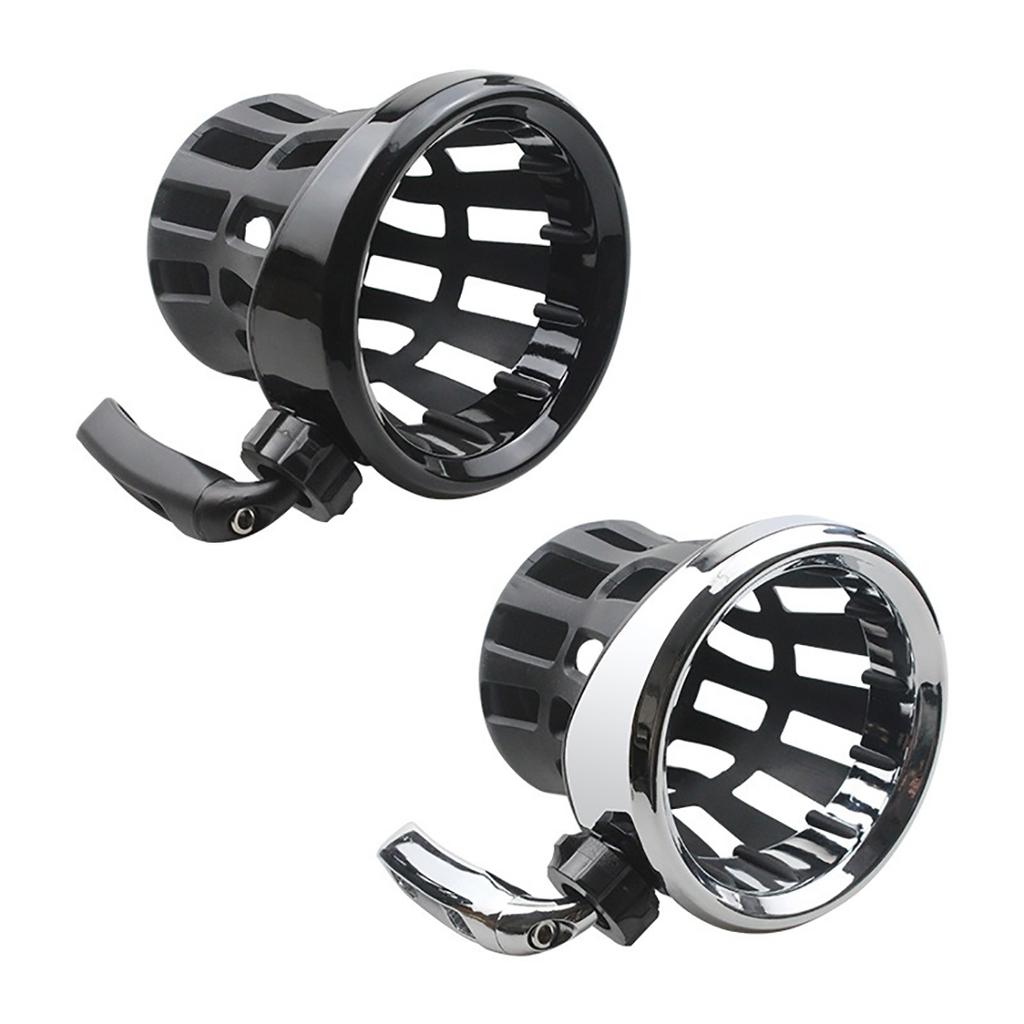 Universal Motorcycle Cup Holder, Adjustable Scooter ATV Water Bottle Handlebar Drink Cup Holder Mount Cage for Bike and Motorcycles