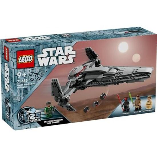 LEGO 75383 Darth Mauls Sith Infiltrator 9+ 640 Pieces Starship Building Toy Kids