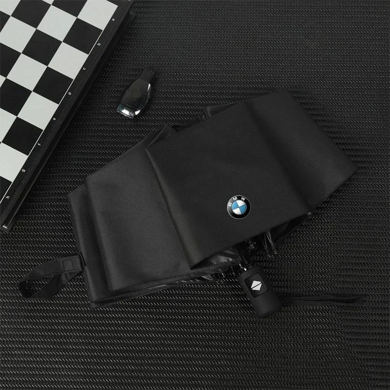 Car Logo Umbrella Auto Folding Windshield Sunshade Umbrella For BMW M Performance 1 3 5 7 Series M3 M4 M5 M6 X1 X3 X5 X6 X7 E30