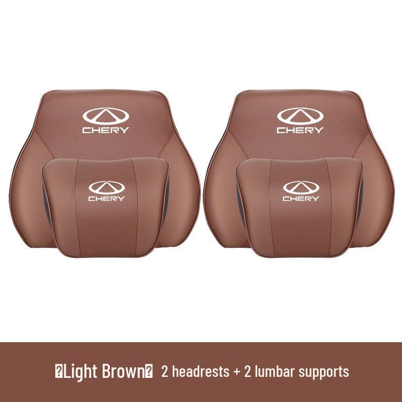Chery Car Neck Support Pillow: Compatible with Little Ant QQ, Ice Cream Arrizo 5, Tiggo 8 Headrest