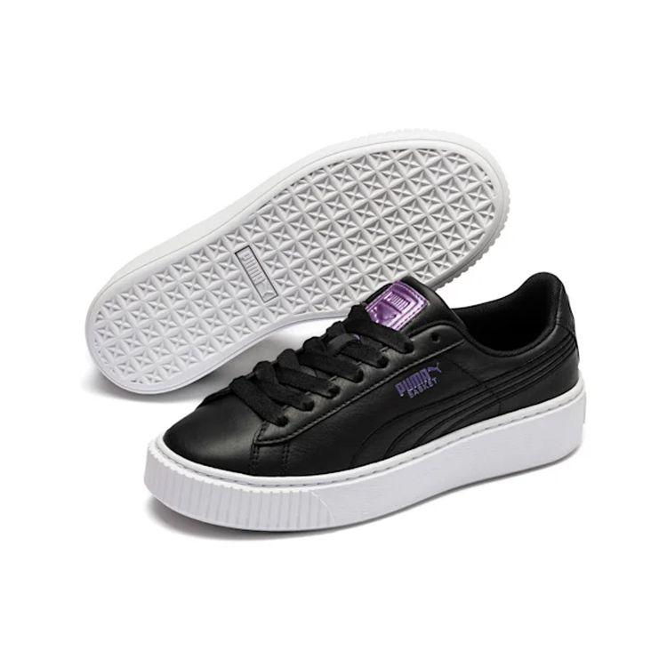 Puma Кроссовки Platform Twilight Low Top Женские кроссовки Черно-фиолетовые 369166-03