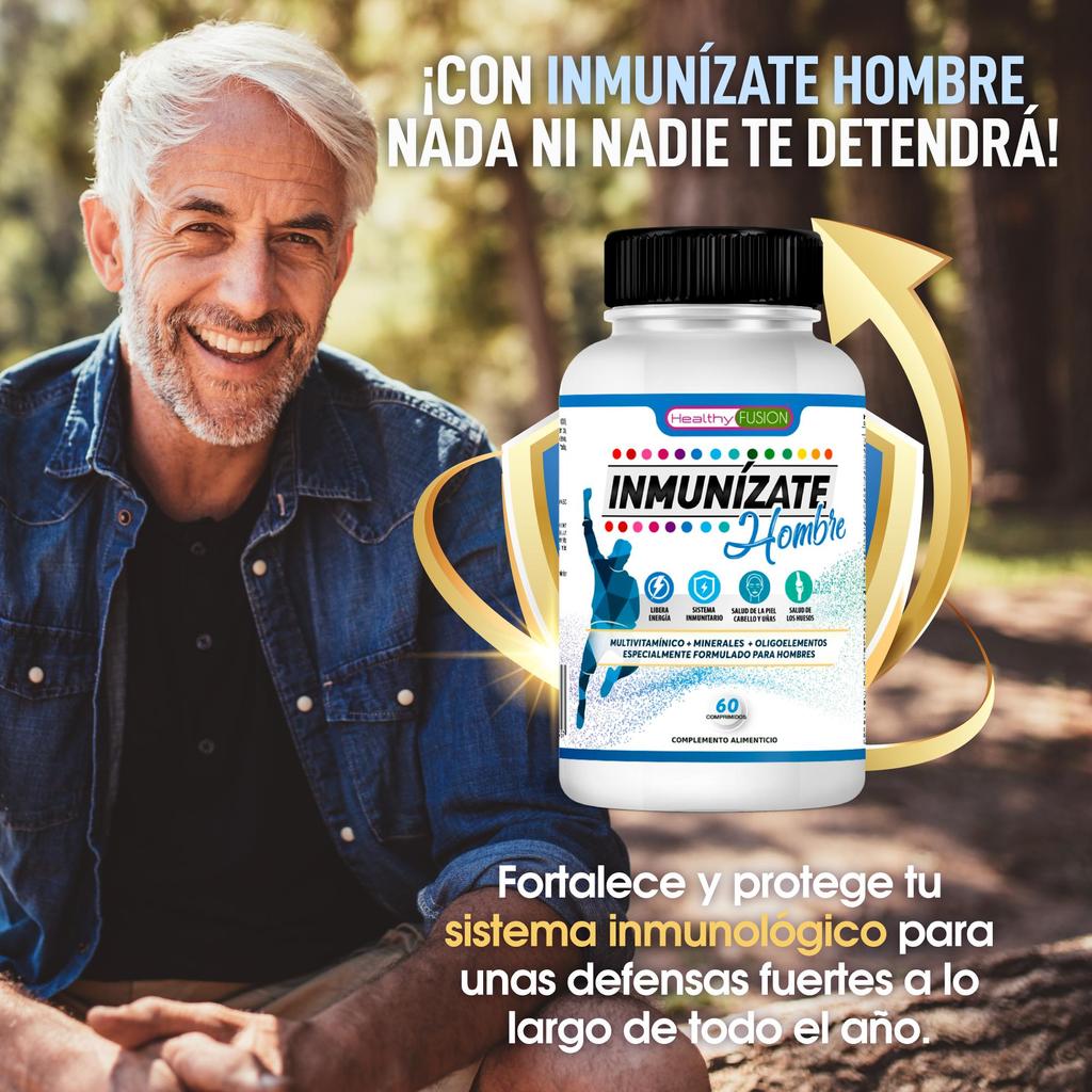 Powerful Multivitamin Complex for Men | Formula Rich In 27 Essential Vitamins and Minerals | Strengthen Your Defenses | 60 Units