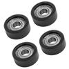 High Performance Rowing Machine Seat Wheel Set With Carbon Steel Bearings /new