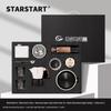 STAR-START Кофеварка мока с двойным клапаном, подарочный набор для кофе из 10 предметов