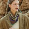 ANA MAISON Pleasant Retro Silk Wool Petit Scarf [PMPsw-1429]
