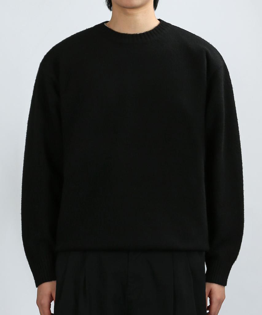 VERYVAIN Maison Wool Round Knit (Black)