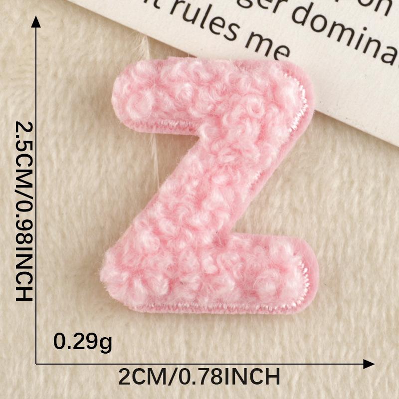 Вышитая нашивка на полотенце, вышитая нашивка, оригинальная нашивка из 26 букв, аксессуары для одежды, аксессуары для самостоятельного изготовления, вышитая наклейка на ткань