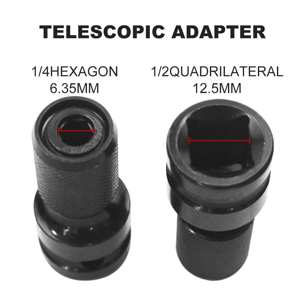 1/2 Inch Square Drill Chuck Adapter Ratchet Socket Drive Converter Wrench Socket Adapter