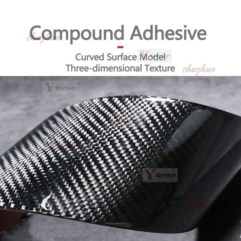 For BMW X1 X3 X4 X5 X6 F30F10 F01 F32 F15 F25 G30 G31 G11 G12 Start Stop Button Cover Carbon Fiber Engine Key Sticker Trim Cover