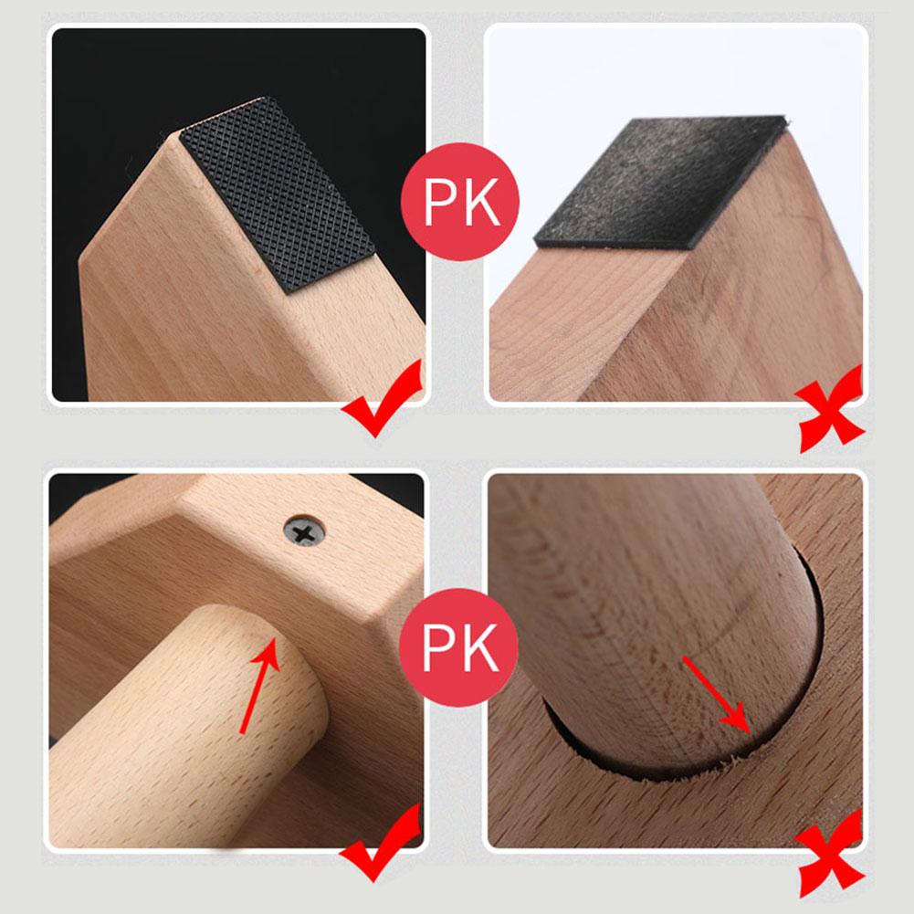 2pcs 25CM Wooden Push Up Stands Double Rod Single Double Handles Headstand Shelf For Women Men Protable Gym Gear Equipment