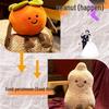 Wedding Persimmon Peanut Doll Bouquet Toss Souvenir & Photo Prop Pillow