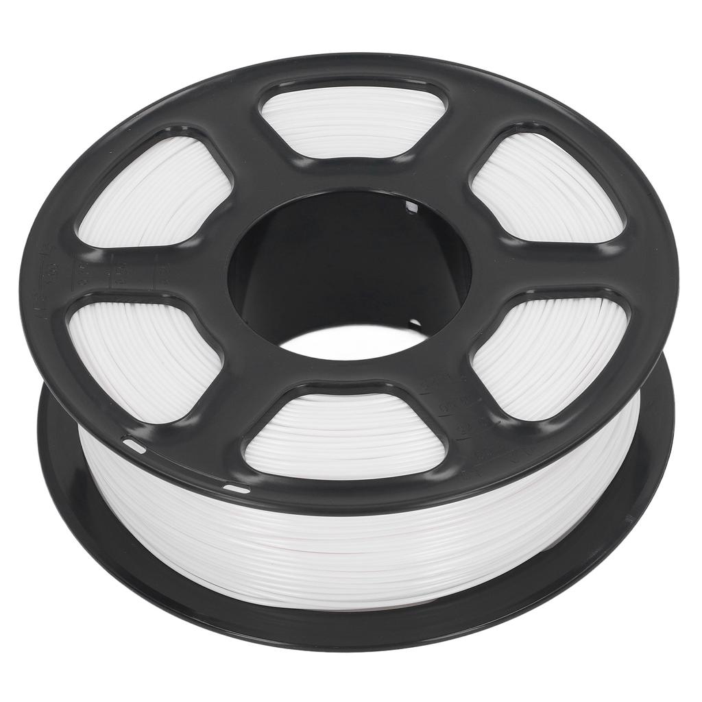3D Printer Filament 1.75mm 2.2lbs Net Weight 220 to 250 Celsius Pure Color PETG Filament for Refilling Replacement
