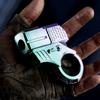 Игрушечный пистолет, кольцо для снятия стресса EDC Mini Metal Agent Gold Finger Throwing Shell, поддельный пистолет для взрослых мальчиков, гироскоп, спиннер