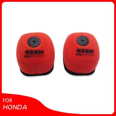 Для HONDA CRF250F 19-23 Мотоцикл Воздушный Фильтр Очиститель Двухслойная Пена Губка Чехол CRF-F 250 Мотокросс Аксессуары