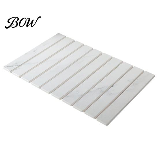 Fast Drying Kitchen Accessories Diatomaceous Dish Mat, Collapsible Absorbent Drain Pad, Large Capacity Rack Heat Resistant Multipurpose for Countertop