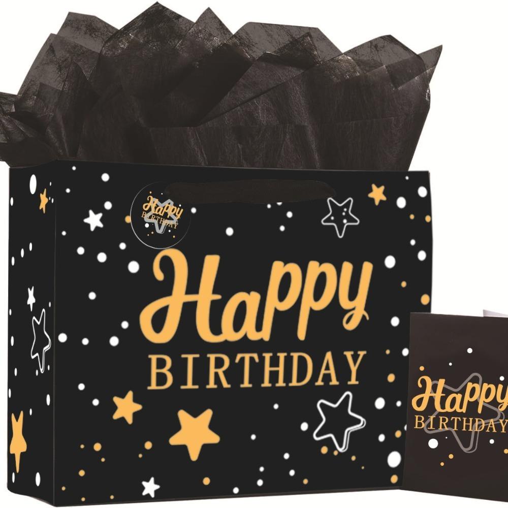 Reusable Party Decoration Boxes Colorful Gift Boxes Birthday Gift Bag for Birthday, Baby Shower