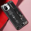 Чехол для материнской платы для Xiaomi Mi 11 Ultra 11T 12 10T 9T Pro 12X Note 10 9 8 Lite A3 CC9E 10S, черный мягкий чехол для телефона
