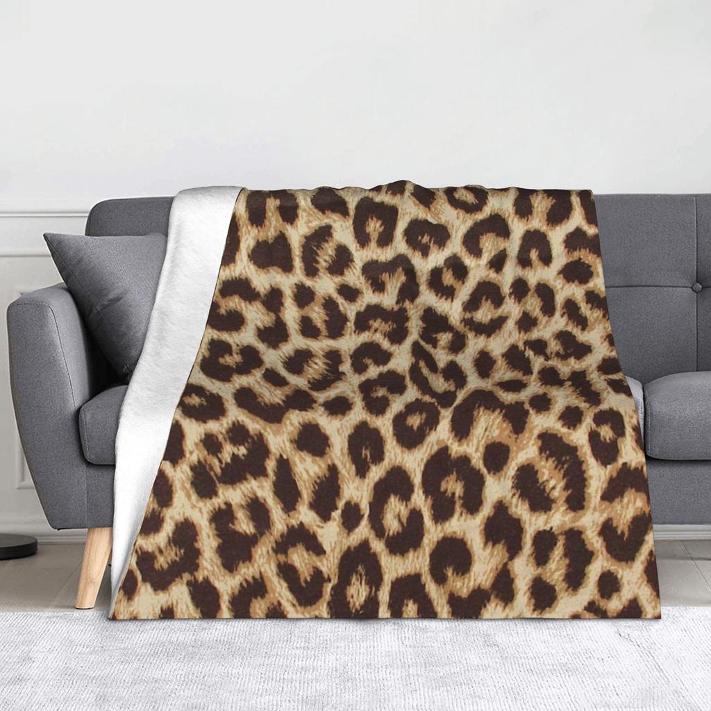 Черно-белый плед с рисунком снежного барса, флисовый, осенний, многофункциональный, мягкий, для дивана, кровати