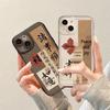Прозрачный противоударный чехол в китайском стиле для iPhone 13/12/16E/14 Pro/15/17 Pro Max