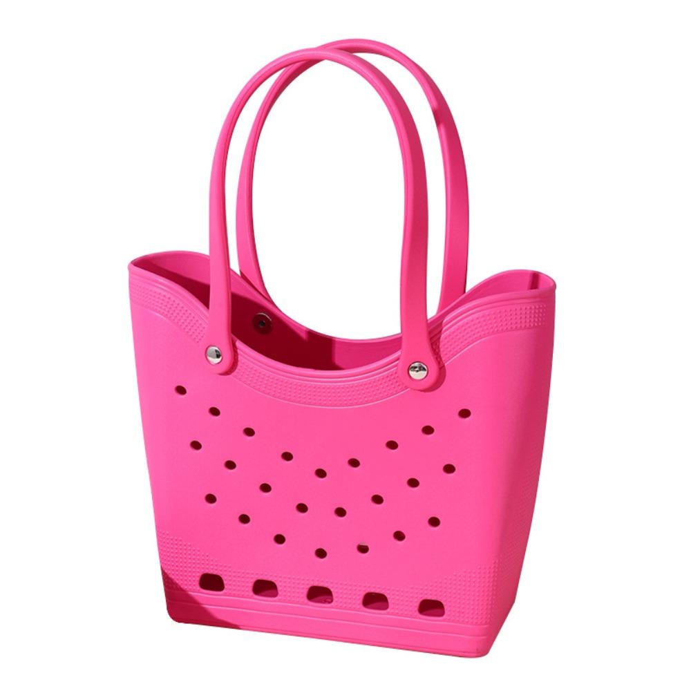 Large Capacity Women Fashion Handbag Basket Outdoor Tote Bag Beach Storage Bag Shopping