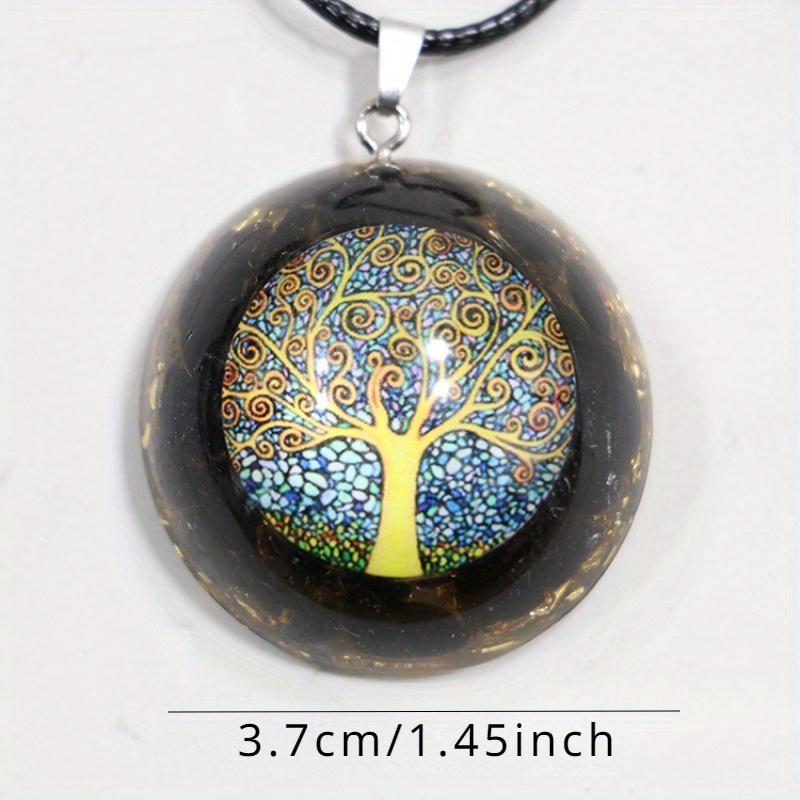 1PC Crystal Crushed Stone Pyramid Home Resin Drip Crafts Desktop Ornament