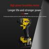 High-Torque Brushless Impact Screwdriver - 260 Nm Multipurpose Handheld Electric Tool with Lithium Battery