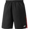 Black [Yonex] Uni-Half Pants, (007)