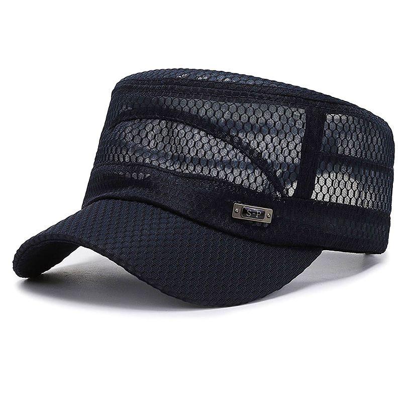 1 шт. плоские кепки для улицы, мужские защитные сетчатые женские летние кепки Snapback, дышащие военные кепки, быстросохнущие бейсболки, новые