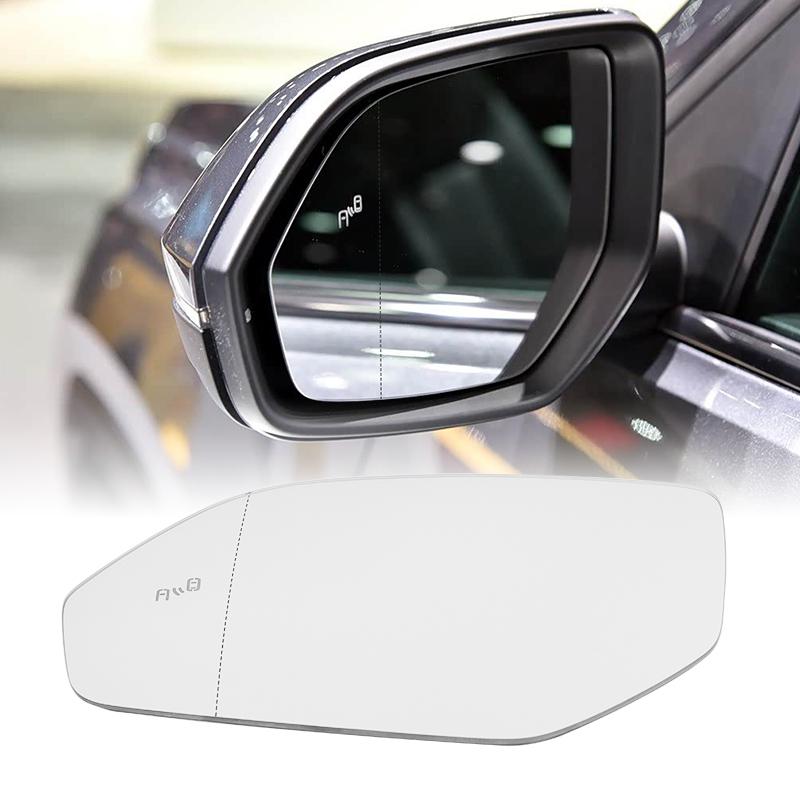 Auto Side Mirror Glass Heated With Blind Spot For VW Teramont Atlas 2018 -2024 Door Wing Wide Angle Rearview Mirror Glass