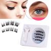 Reusable Non-glue False Eyelashes 3D Manga Lashes Long Lasting Magnetic Eyelash Kit  Novice