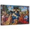 Canvas Print, Feast of the Rosary - A. Dürer Reproduction