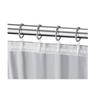 Metal Drapery Curtain Hanging Rings With Plastic Hooks For Curtains And Rods