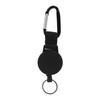 Retractable Key Chain Heavy Duty Carabiner Key Holder Keychain Lanyard Badge Reels with Steel
